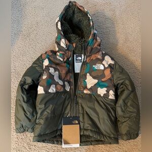 The North Face Baby Reversible Mt Chimbo Full Zip Hooded Insulated Jacket